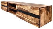 Comoda TV suspendata din lemn design industrial Amazonas 160cm Sheesham