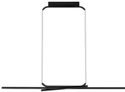 Lustra suspendata LED CCT design modern AKRO negru