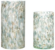 Vaze 2 buc. din sticlă lucrate manual (înălțime 37 cm) Libra – Hübsch