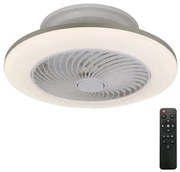 Plafonieră LED dimabilă cu ventilator Rabalux 6710 DALFON LED/36W/230V + telecomandă