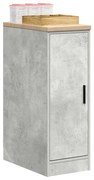 vidaXL Dulap depozitare garaj Beton Gri 30x51x85 cm lemn masiv de pin