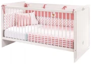 Patut din pal, pentru bebe, Romantica Baby New Alb, 140 x 70 cm