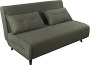 Fotoliu Pat SMART MULTIFUNCTION 140cm catifea raiata verde