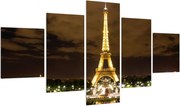 Tablou cu turnul Eiffel (125x70 cm), în 40 de alte dimensiuni noi