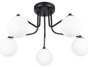 Plafonieră neagră-albă Beam – Sollux