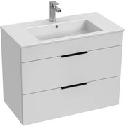 Jika Cube lavoar cu dulap 79 cm alb H4537621763001