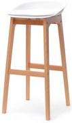 Scaun Rita (alb + fag). Promo -21%. 1110737