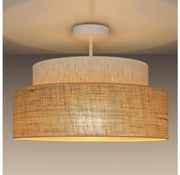 Lustră aplicată BOHO 1xE27/60W/230V crem/bej