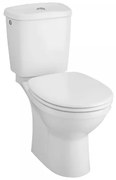 Set vas WC pe pardoseala, Villeroy&amp;Boch Amica, cu capac WC si rezervor, 66901001-77921101-9853M101