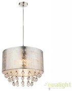 Lustra / Pendul design modern Amy argintiu 15188H3 GL