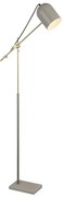 Lampadar/Lampa de podea design decorativ Odyssey gri/auriu