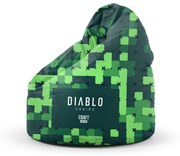 Fotoliul tip puf pentru copii Diablo Chairs: Craft Edition