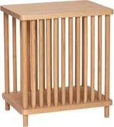 Măsuță auxiliară cu aspect de lemn de stejar 27x37 cm Acorn – Hübsch