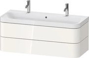 Duravit Happy D.2 lavoar cu dulap 117.5 cm alb HP4379O22220000