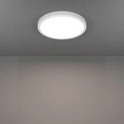 Eglo 901334 - Plafonieră LED FUEVA pentru baie, 14,2 W, 230 V, Ø 27,8 cm, IP44, alb