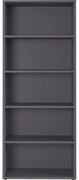 Bibliotecă gri antracit 80x197 cm Agenda – Germania