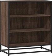 vidaXL Dulap, stejar maro, 68x35x76 cm, lemn prelucrat și metal