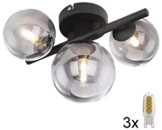 Globo 56133-3W - Plafonieră LED RIHA 3xG9/3W/230V