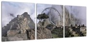 Tablou - Machu Picchu (cu ceas) (90x30 cm)