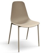 SCAUN SHAPE -POLIPROPILENA- HORECA - BEJ TORTORA