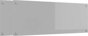 vidaXL Panou de bucătărie 2 pcs Gri deschis 110 x 40 cm
