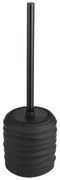 Perie de WC neagră din ceramică Illana – Wenko