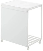 Coș de gunoi alb de reciclat din metal Tower – YAMAZAKI