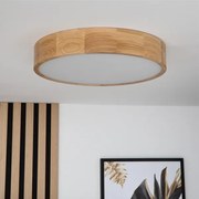 Plafonier OAK 3xE27/60W/230V stejar Ø 47,5 cm