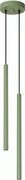 Sollux SL.2134 - Lustră suspendată pe cablu PASTELO 2xG9/8W/230V verde