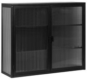 Bufet modern cu două uși, Negru | Aosom Romania