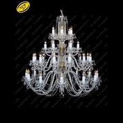 Lustra 36 brate cristal Bohemia L11 007/36/4