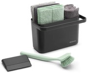Set pentru spălat vase gri închis din plastic reciclat SinkSide – Brabantia