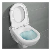 Set vas wc suspendat Compact Villeroy&Boch O.Novo Direct Flush cu capac soft close