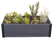 Strat înălțat Keter gri, 106 x 32 x 50 cm, , S