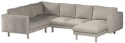 Husă pentru canapea de colț Norsborg cu 5 locuri și șezlong Norsborg