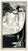 Reproducere I kissed your mouth, John,  1894, Beardsley, Aubrey