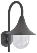 vidaXL Lampă de perete de grădină E27, bronz, 42 cm, aluminiu