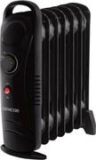 Sencor - Radiator electric cu ulei, 7 elemente, 700 W/230 V, negru