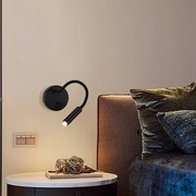 Lampă flexibilă dimabilă de perete Brilagi MAYA 1xG9/4W/230V negru