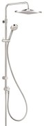 Coloana de dus Kludi Logo 1S Dual Shower, fara baterie de dus - 6809905-00