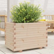 vidaXL Jardinieră de grădină, 70x40x49,5 cm, lemn masiv de pin
