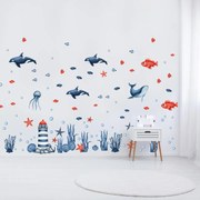 Autocolante de perete - Lumea mării