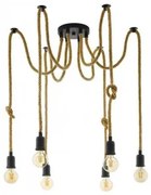 Suspensie vintage 6 becuri E27 RAMPSIDE 43195 Eglo