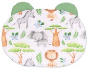 Perna copii cu urechiuse 0-2 ani Kidizi Safari, 38x26 cm