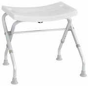 SAPHO A0050301 Taburet pliabil pentru handicapați,alb