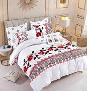 Lenjerie pat dublu, 6 Piese, Finet Premium