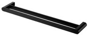 Bara dubla portprosop  negru Bisk Futura 64 cm