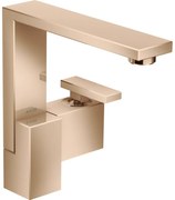 Baterie lavoar baie red gold lucios cu ventil click-clack, Hansgrohe Axor Edge 190 Red gold lucios