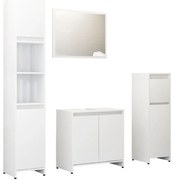 Set de baie alb SKYLAR