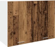 vidaXL Dulap suspendat “Lyon”, lemn vechi, 80x31x60 cm, lemn prelucrat